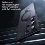 Husă rezistentă la șocuri cu inel magnetic rotativ 360° pentru Samsung S24, S24 Ultra, S24 Plus, S25, S25 Ultra, S25 Plus