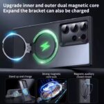 Husă rezistentă la șocuri cu inel magnetic rotativ 360° pentru Samsung S24, S24 Ultra, S24 Plus, S25, S25 Ultra, S25 Plus
