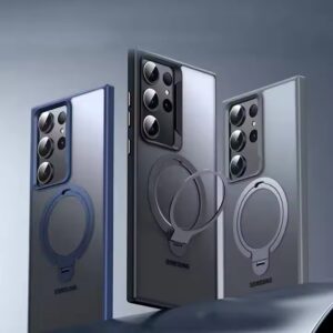 Husă rezistentă la șocuri cu inel magnetic rotativ 360° pentru Samsung S24, S24 Ultra, S24 Plus, S25, S25 Ultra, S25 Plus