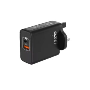 Încărcător rapid 120W cu port USB și Type-C