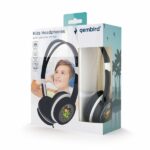 Căști audio Gembird MHP-JR-BK pentru copii