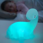 Veioză dinozaur LED multicoloră Lightosaurus InnovaGoods